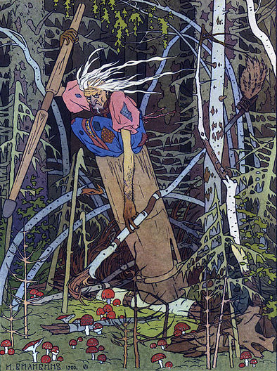 Baba Yaga from Vassilisa the Beautiful 1899